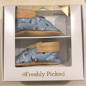 Freshly Picked Size 2 Sailboats Moccasins